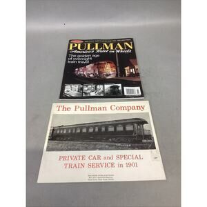 Pullman Americas Hotel On Wheels/Pulllman Private Car/Special Train Service 1901